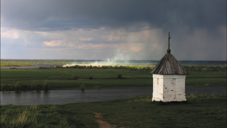 Часовня в селе Константиново. 2007. Фото: Андрей Кошелев