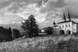 Панорама Ферапонтова Белозерского монастыря. Фото: Андрей Кошелев