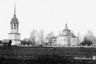 Корбангская Георгиевская церковь. Начало ХХ века. Фото из семейного архива Сибирцевых