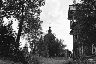 Корбангская Георгиевская церковь. 1988. Фото: Андрей Кошелев